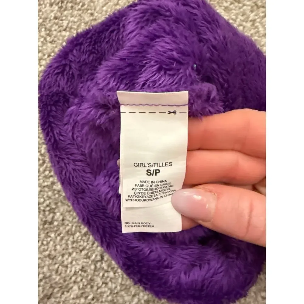 The North Face Denali Thermal Fleece Beanie Purple Girls’ Hat, S